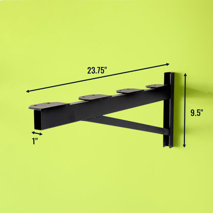 2' x 8' DIY Wall Shelf Brackets | Heavy Duty Garage Wall Shelf