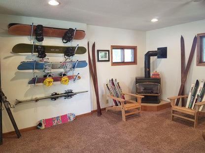Brighton Snowboard Storage | Adjustable XSR | 4 Levels | White