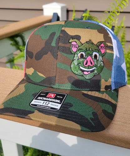 PIG JIGS LOGO EMBROIDERED HAT