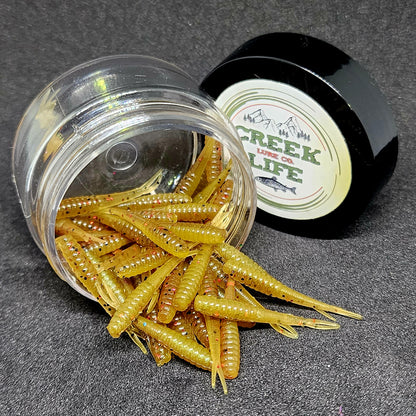 Jar of 1.4" Inch Micro Fluke "The Ditch Stick"