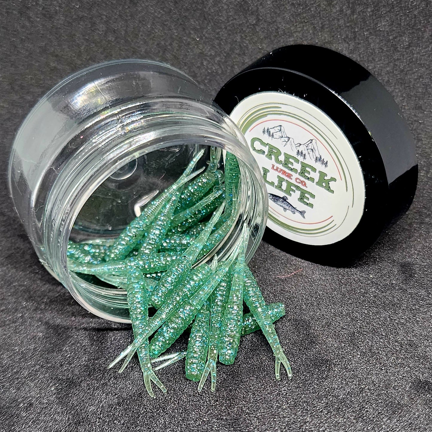 Jar of 1.4" Inch Micro Fluke "The Ditch Stick"