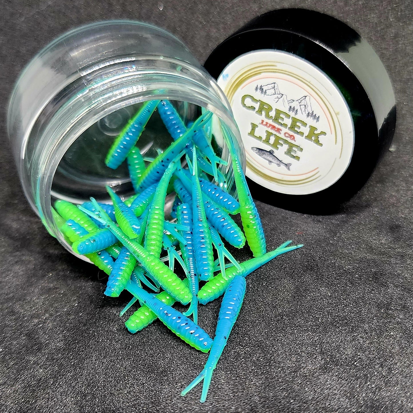 Jar of 1.4" Inch Micro Fluke "The Ditch Stick"