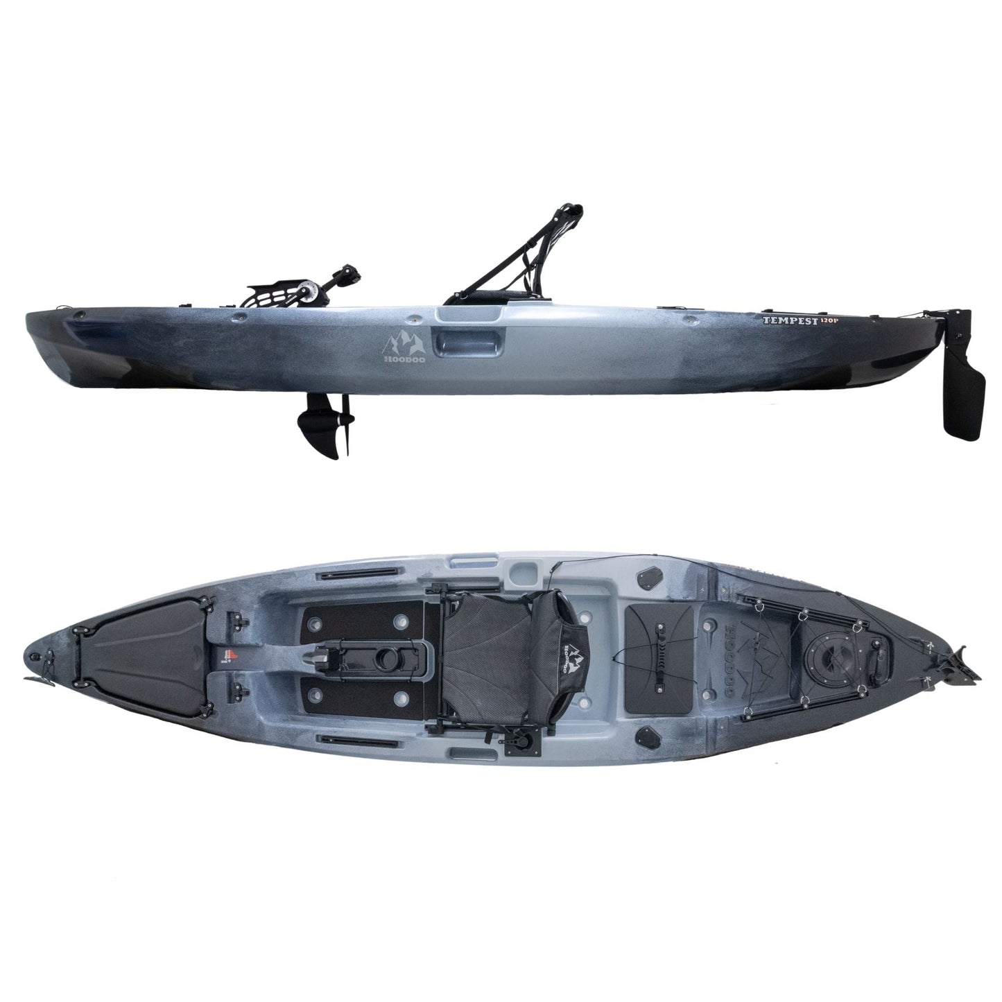 Hoodoo Tempest 120P Pedal Drive Kayak