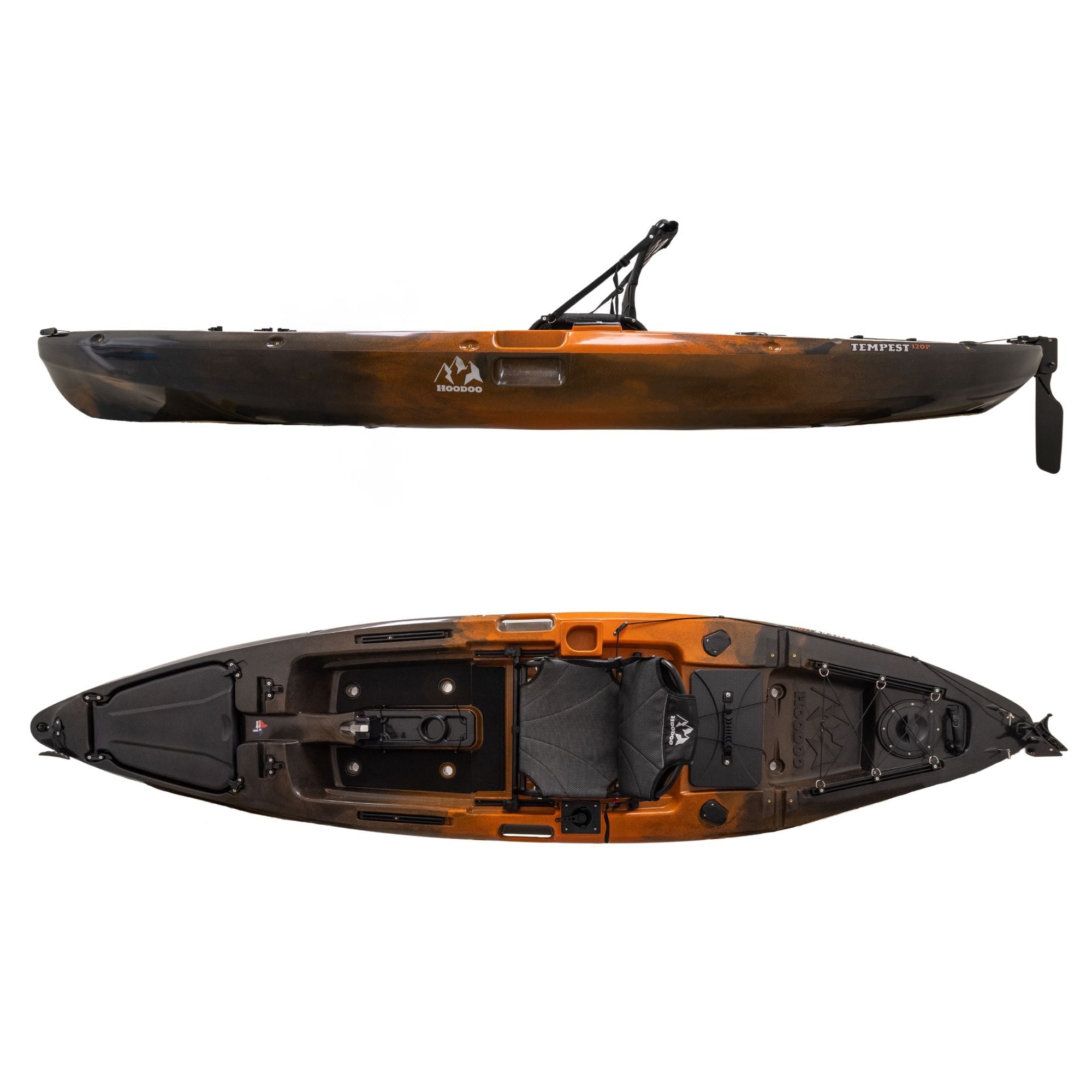 Hoodoo Tempest 120P Pedal Drive Kayak – Creek Life Lure Co.