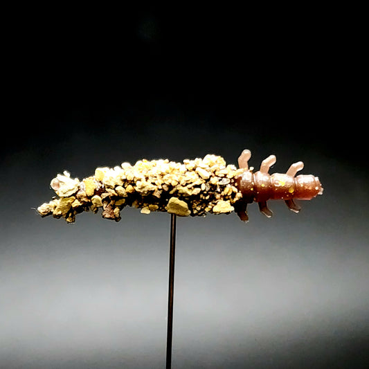 1.3" Realistic Caddis Fly Larvae "Stream Weaver"