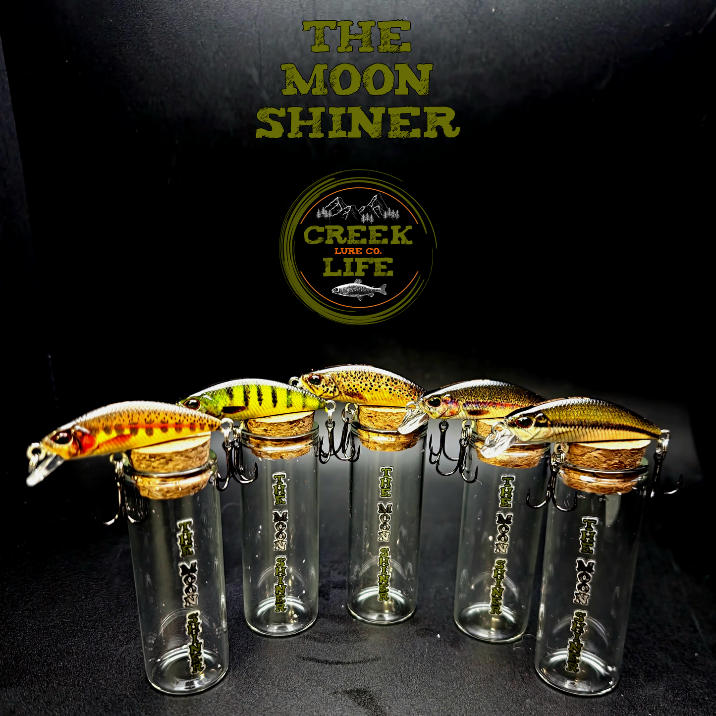 1.5" Sinking Jerk Bait "The MOON Shiner"