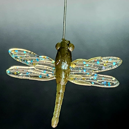 Jar of 1" Floating Dragonfly "The Skeeter Hawk"