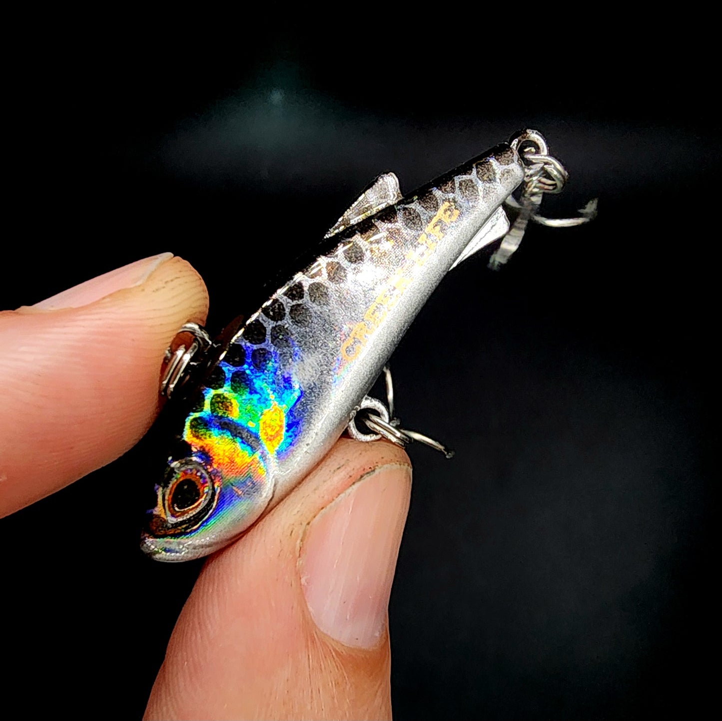 1.5" Lipless Crankbait "The Creek Cutter"