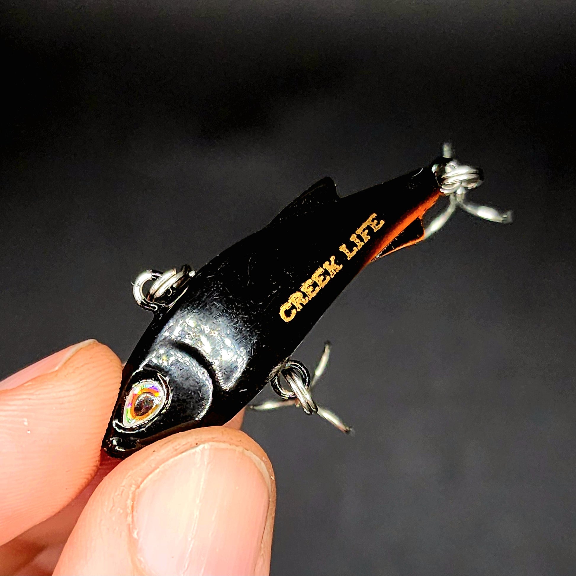 cutter fishing lure 1.5" Lipless Crankbait "The Creek Cutter" – Creek Life Lure Co