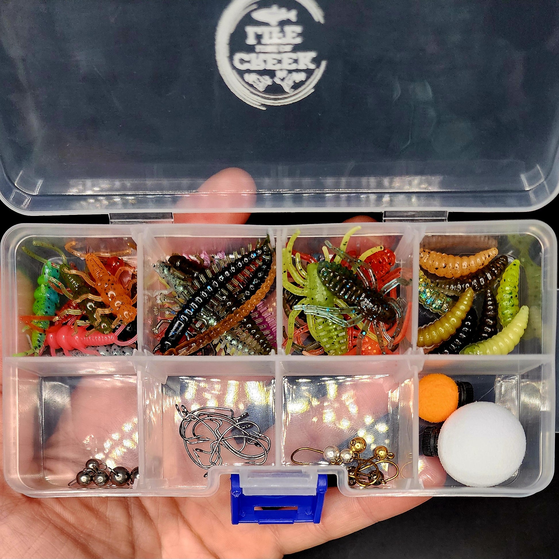 creek fishing lures 62 Piece Best Seller Kit – Creek Life Lure Co