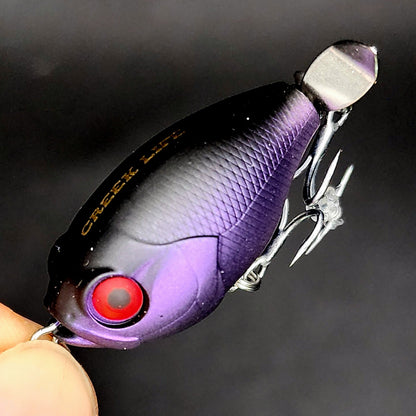 1.4" Floating Micro Prop Bait "Hillbilly Plop"