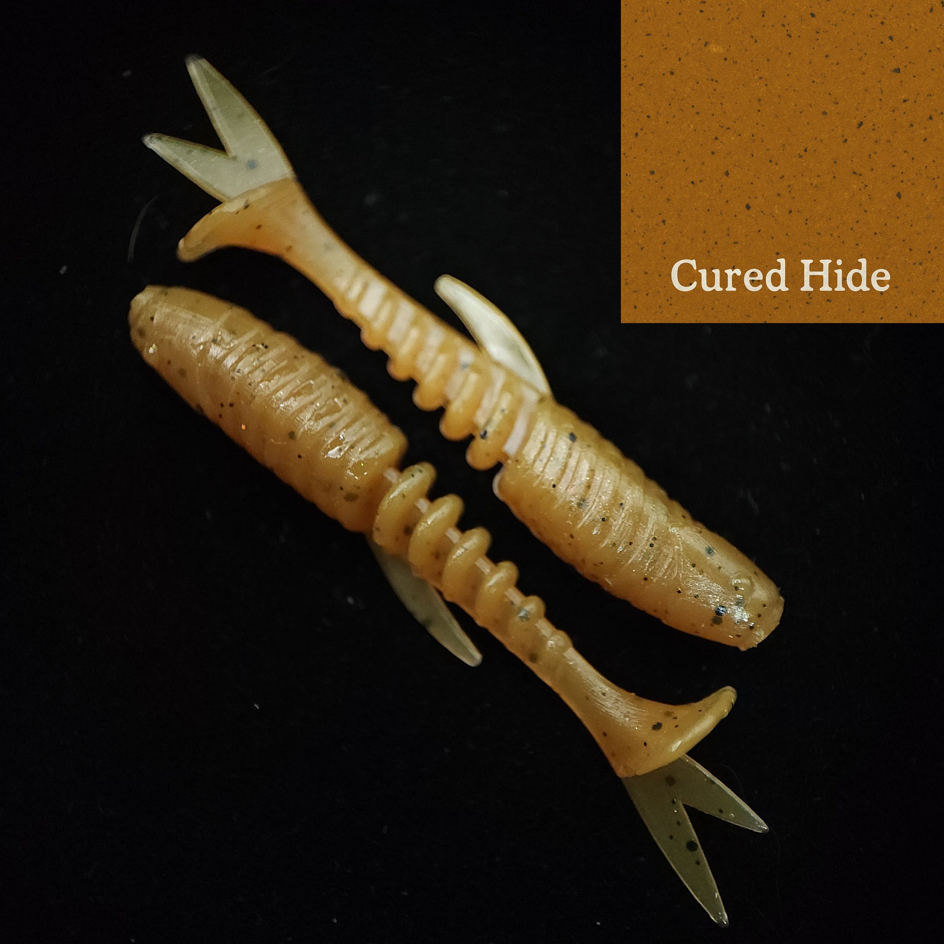 artificial shark fishing lures 2" Inch Micro Swimbait "Tennessee Creek Shark" – Creek Life Lure Co