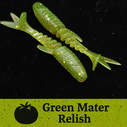 Jar of 2" Inch Micro Swimbait "Tennessee Creek Shark"