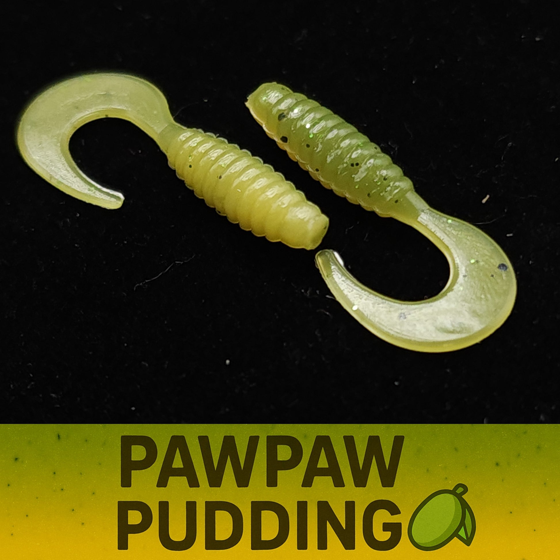 curly fishing hook Wriggle Curly Spin is made right here in the USA Arkie Lures Rigged Curl Tail