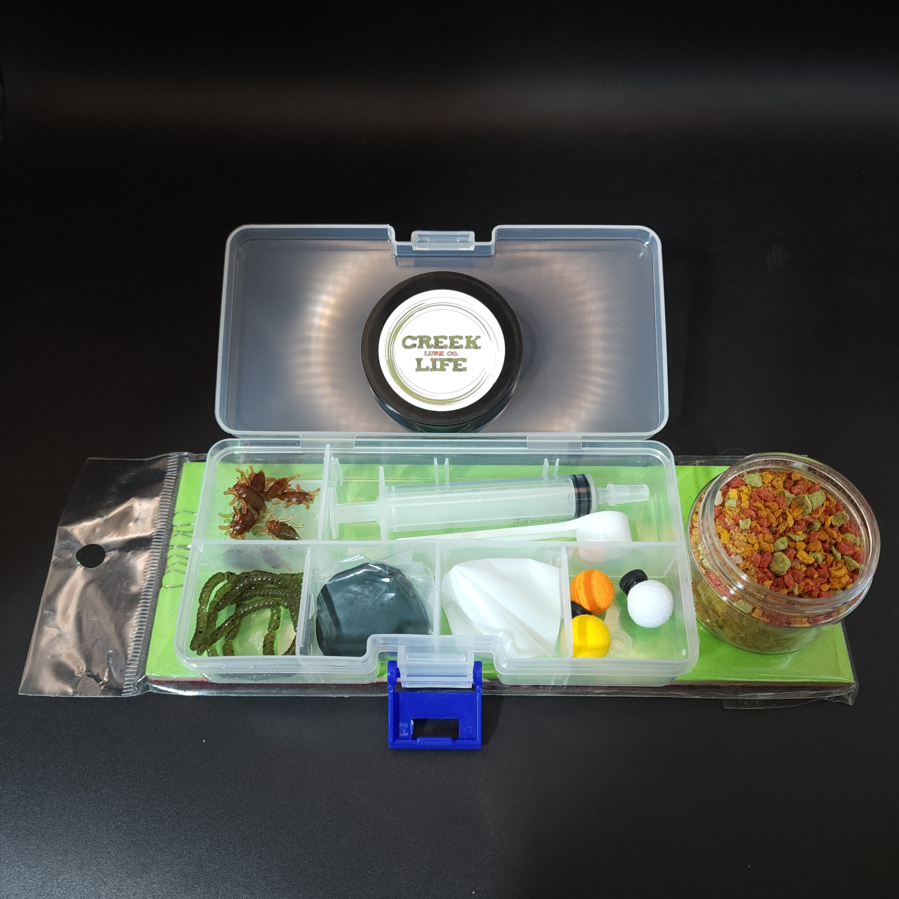 77 Piece Micro Fishing Kit – Creek Life Lure Co.