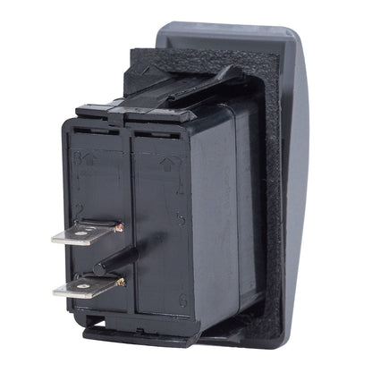 Blue Sea 8231 Water Resistant Contura III Switch - OFF-(ON) - Grey