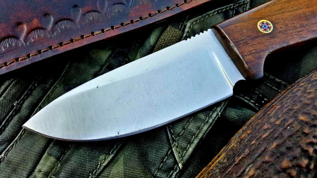 Custom Handmade D2 Tool Steel Skinning Knife