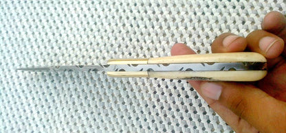 New Damascus Skinny Knife