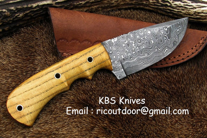 Custom Handmade Best Deer Skinning Knife – 8 Inches