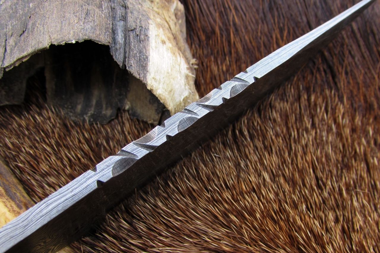 Damascus Blank Blade