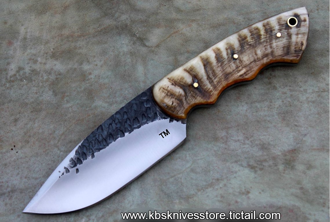 Custom Handmade Hand Forged 1095 HC Steel Hunting/Skinning/Camping Knife