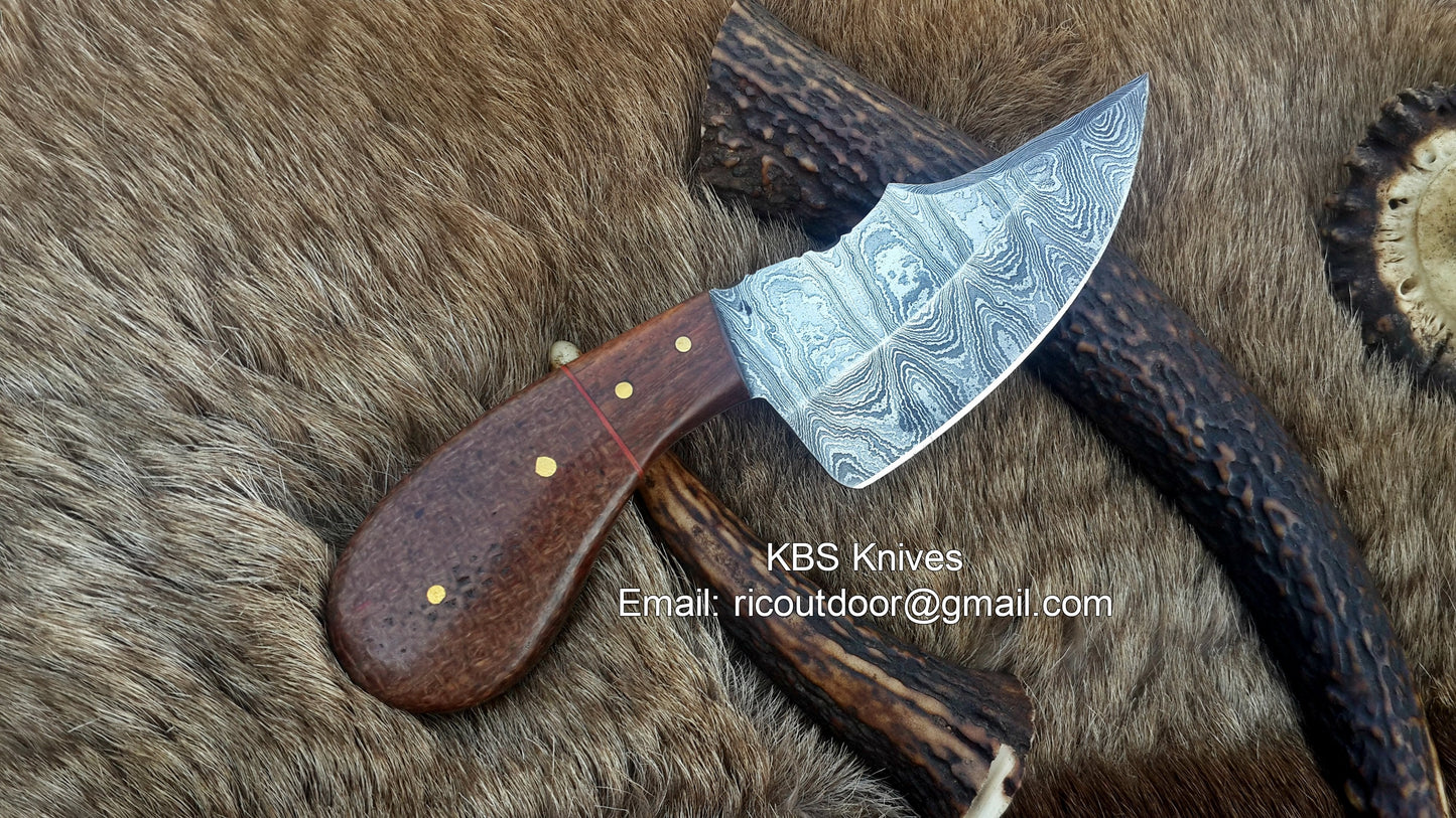 Handcrafted Custom Skinning Knife – 6.5 Inches Blade