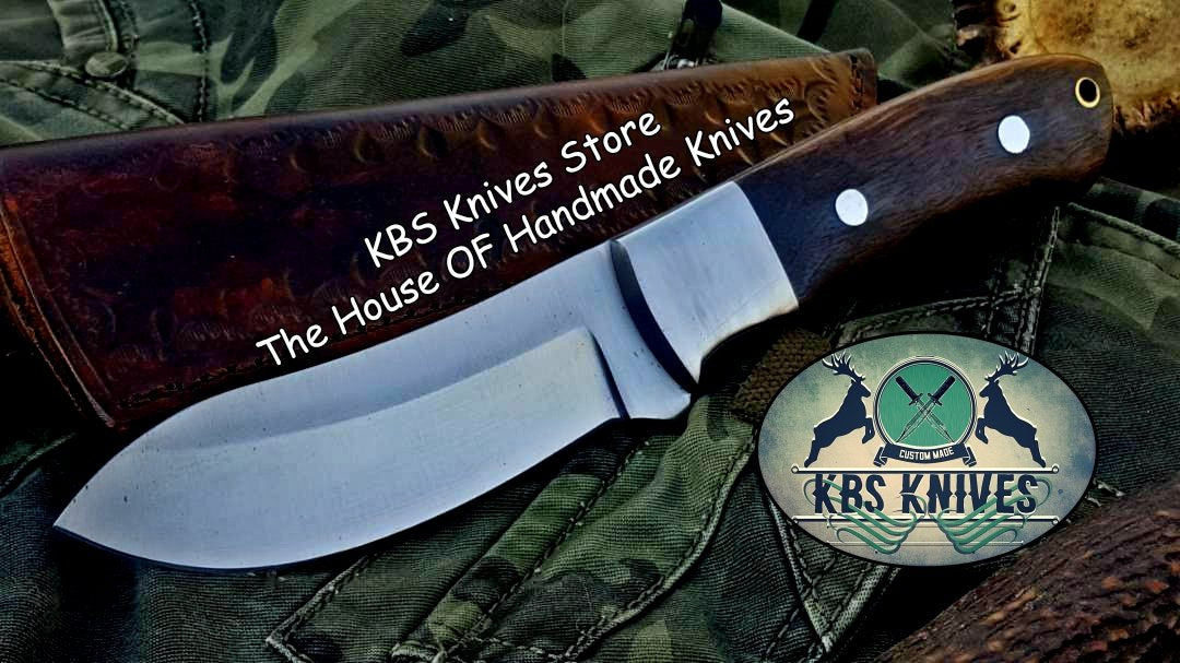 Custom Handmade D2 Tool Steel Hunting Skinner Knife