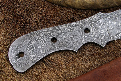 Damascus Blank Blade