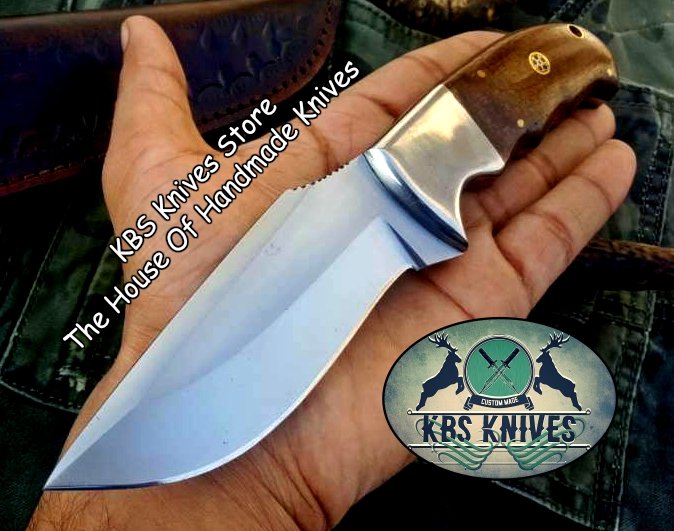 Custom Handmade D2 Tool Steel  Hunting Skinning Camping Knife