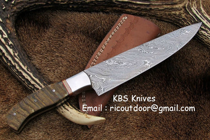 Damascus Hand Made Chef Knife