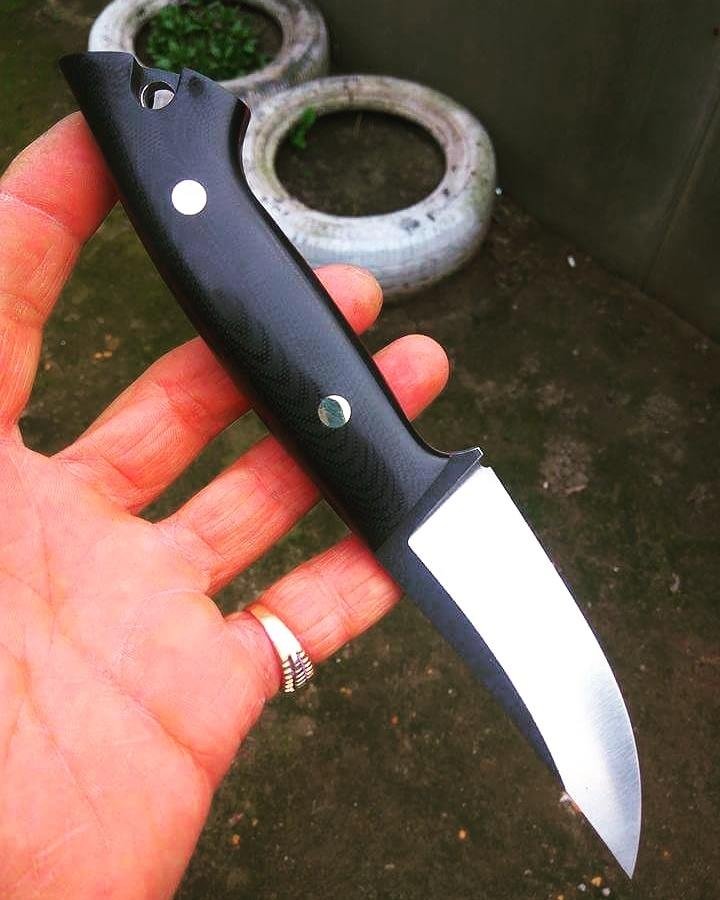 Custom Handmade Hand Forged O1 Steel Hunting Skinning Knife