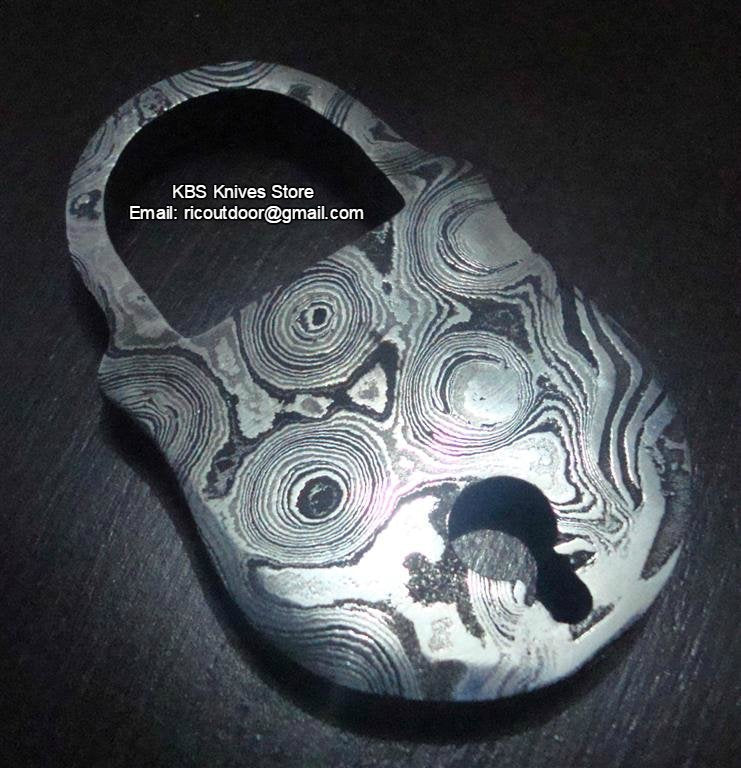 DAMASCUS OLD LOCK and KEY PENDANTS