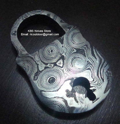 DAMASCUS OLD LOCK and KEY PENDANTS