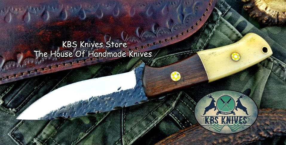 Custom Handmade Hand Forged 1095 Steel Hunting Knife