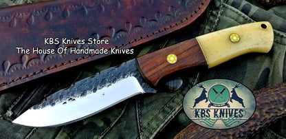 Custom Handmade Hand Forged 1095 Steel Hunting Knife