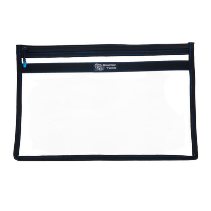 Reaction Tackle Clear Storage Bag Tackle Pak - Water-Resistant Plastic Storage