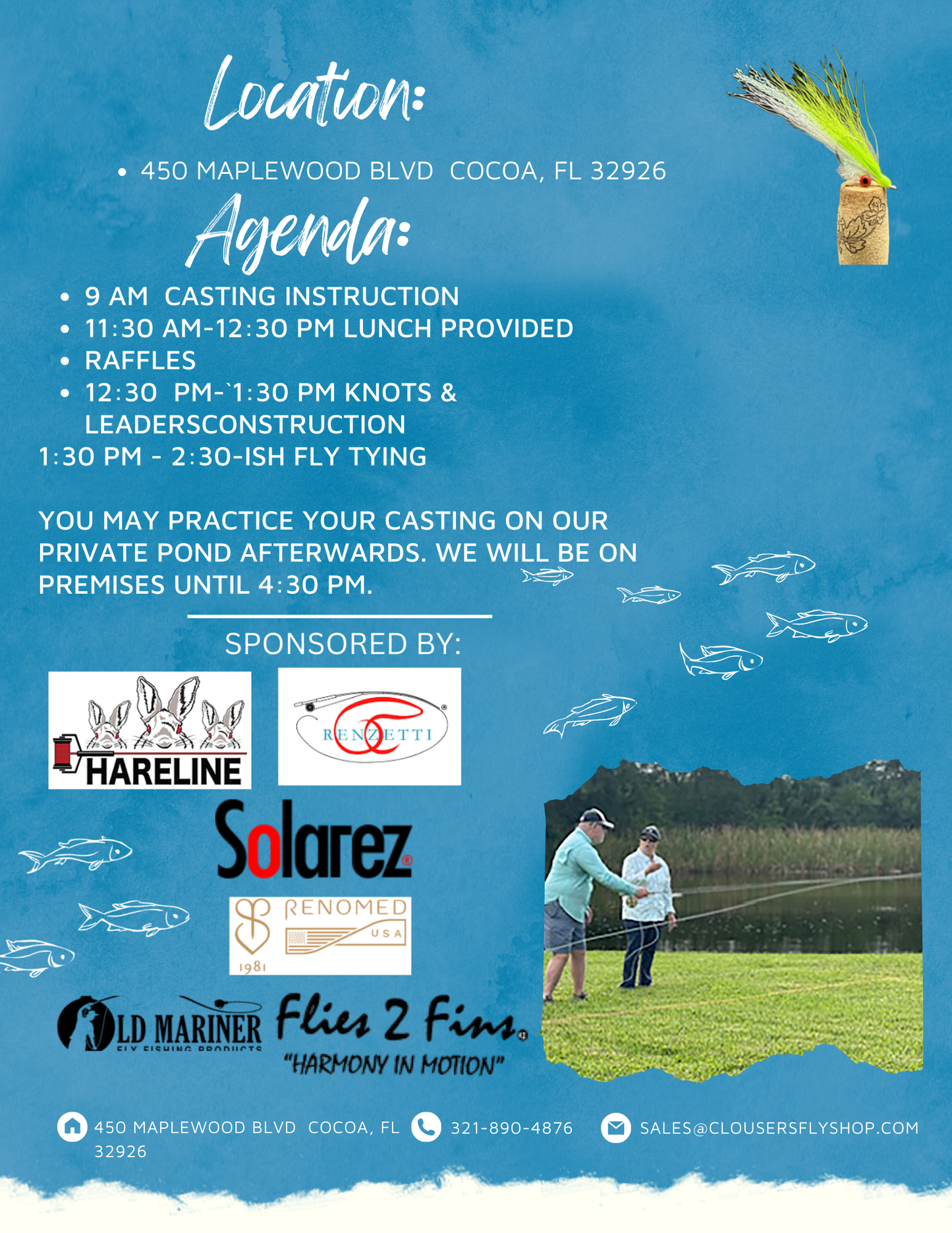 Clouser's Flyfishing School January 24th, 2026