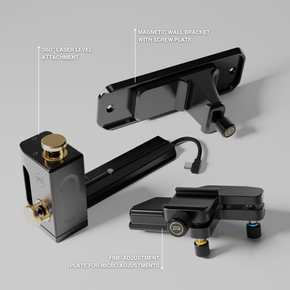 Robbox 360º Adjustable Cross Line Laser Level Kit Compatible w/ Sennses Pro