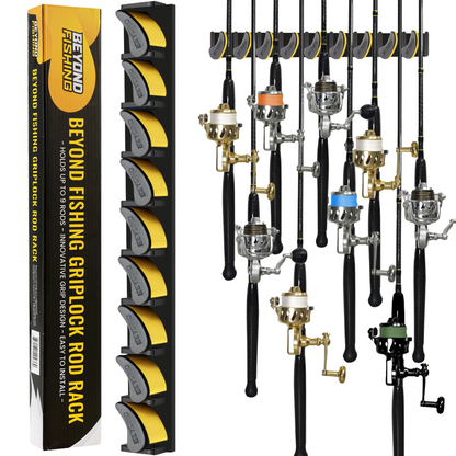 Beyond Fishing GripLock Vertical Fishing Rod Rack