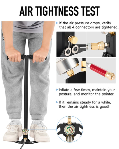Pinty MKII Hand Pump, 4500 PSI