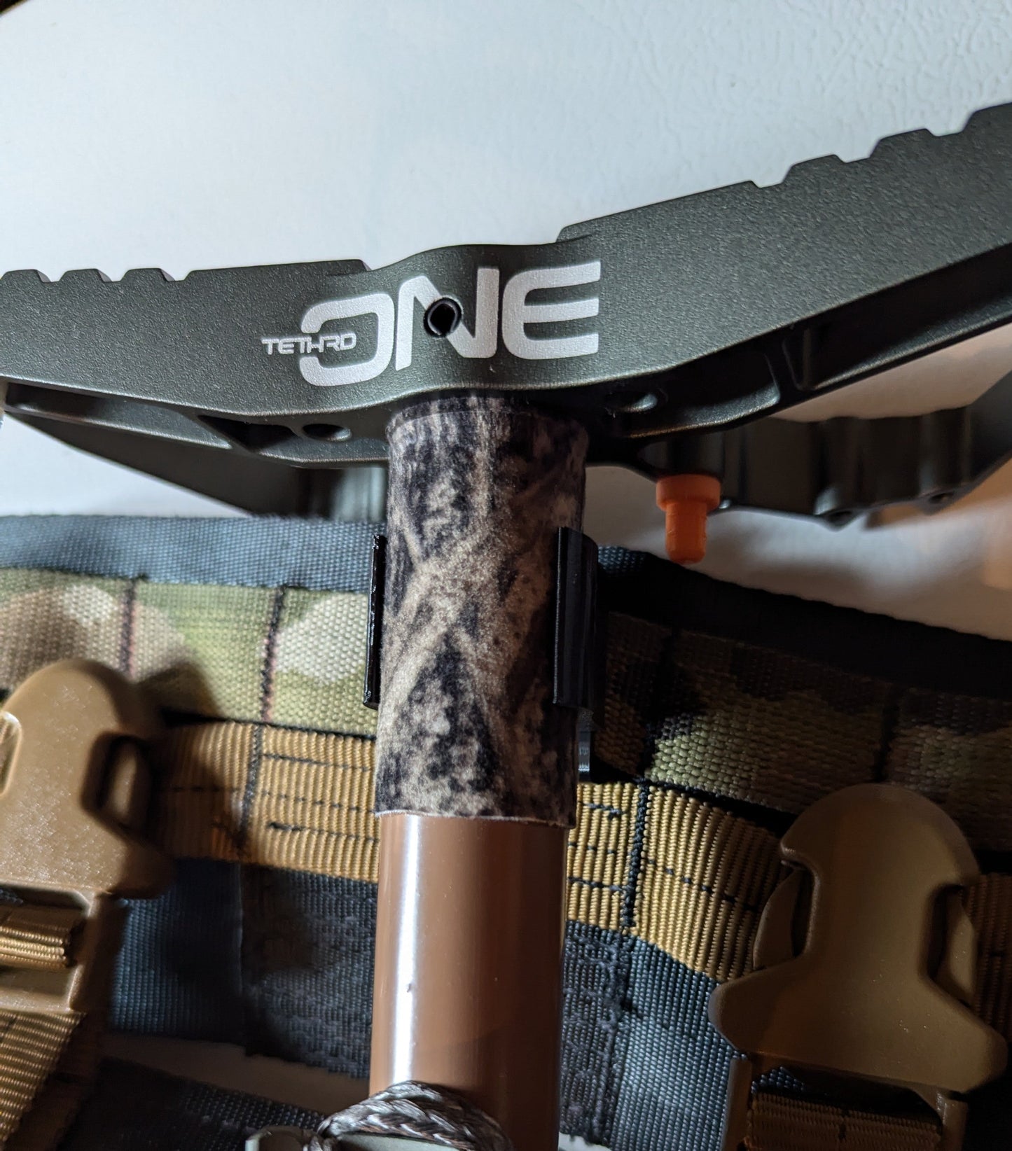 Tethrd One Molle Caddy for Saddle Hunting