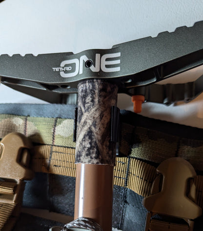 Tethrd One Molle Caddy for Saddle Hunting