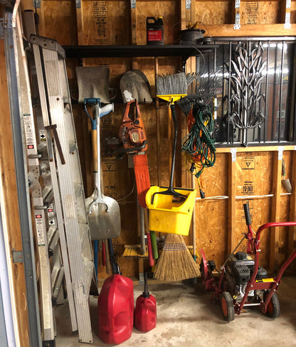 G-Tool + Shelf | Adjustable Wall Storage System | Holds 300 lbs