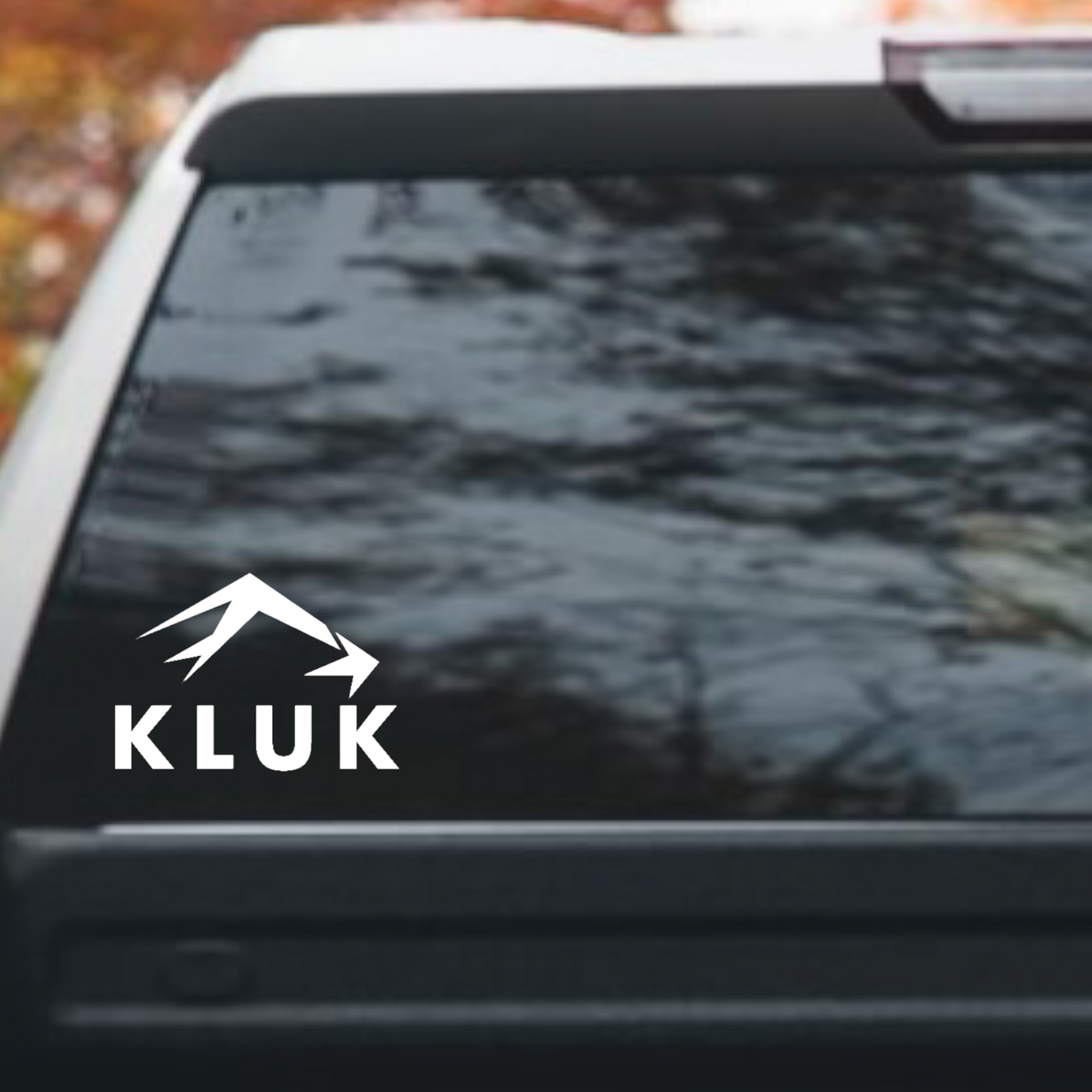 KLUK Window Decal