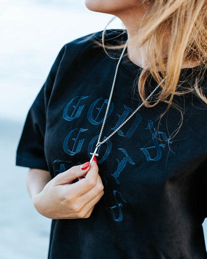 Silver Cross Necklace