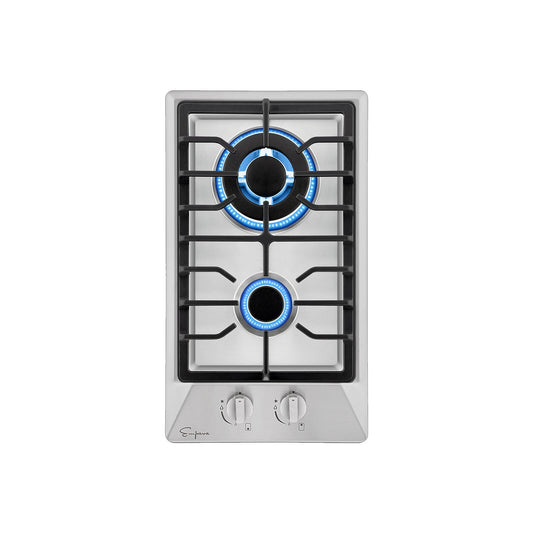 Empava 12 inch Stainless Steel Gas Cooktop 12GC29