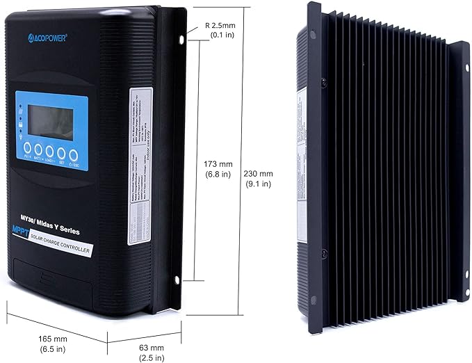 Acopower 100w mono kit
All Black 300w 30A