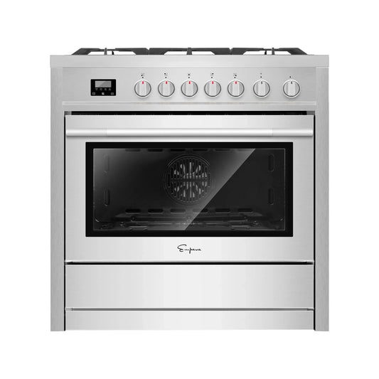 Empava 36 Inch Freestanding Range Gas Cooktop And Oven 36GR01