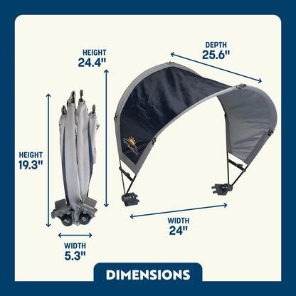 GCI Outdoor Universal Chair Clip on SunShade Accessory
