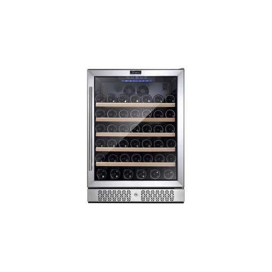 Empava 24 Inch Wine Cooler Wine Fridge 52 Bottles WC03S